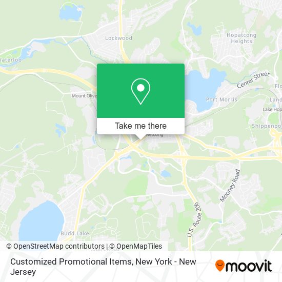 Customized Promotional Items map