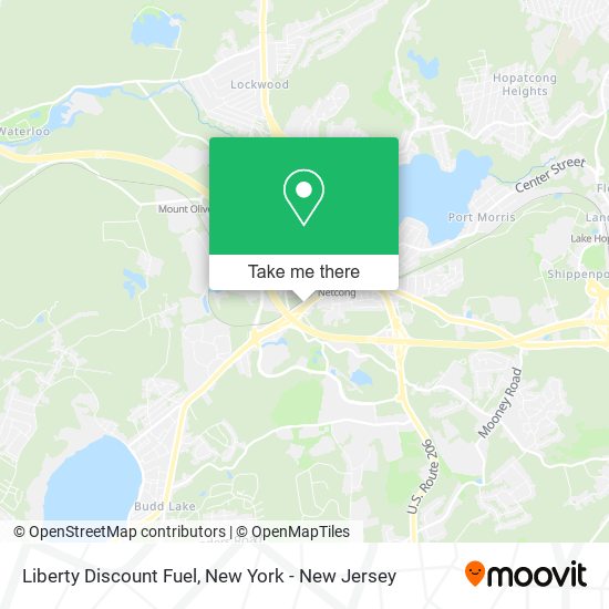 Liberty Discount Fuel map