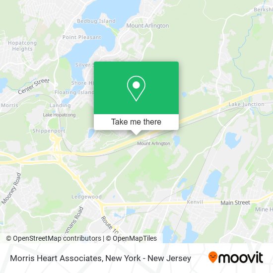 Mapa de Morris Heart Associates