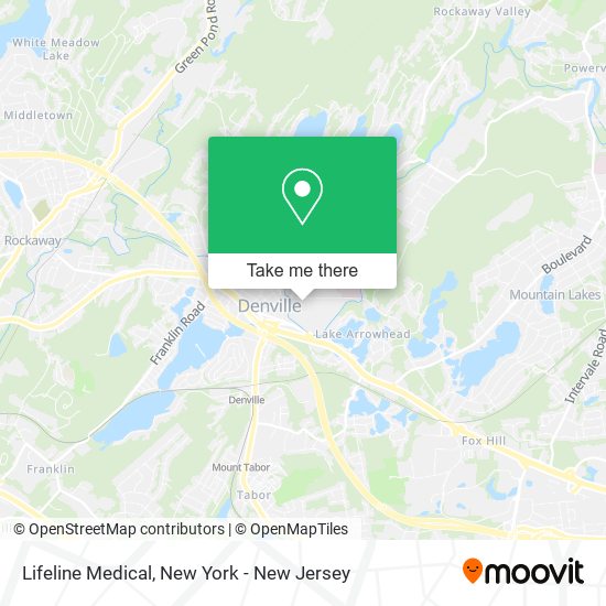 Lifeline Medical map