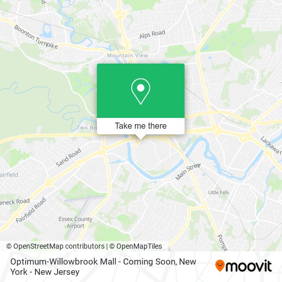 Optimum-Willowbrook Mall - Coming Soon map