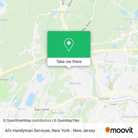 Mapa de Al's Handyman Services