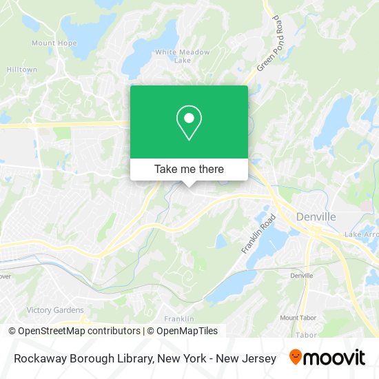 Mapa de Rockaway Borough Library