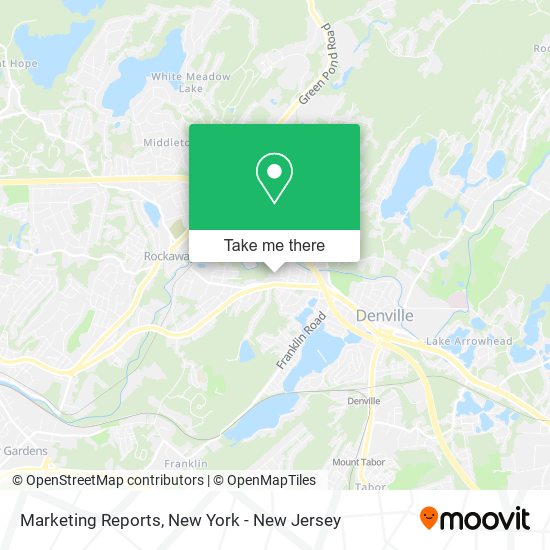 Marketing Reports map