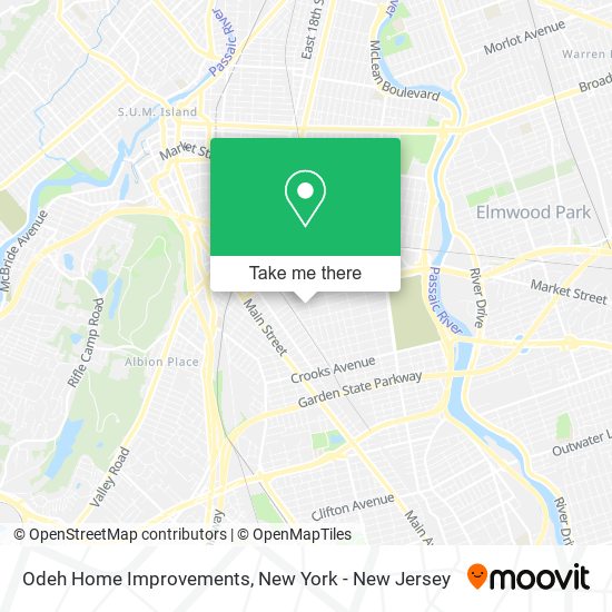 Odeh Home Improvements map
