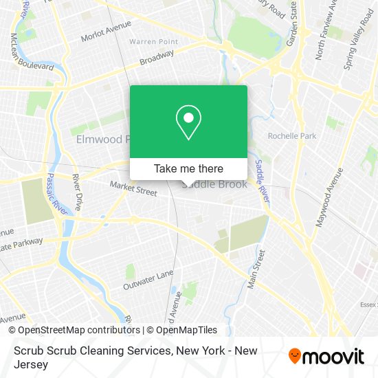 Scrub Scrub Cleaning Services map