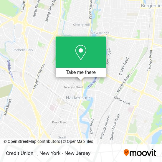 Credit Union 1 map