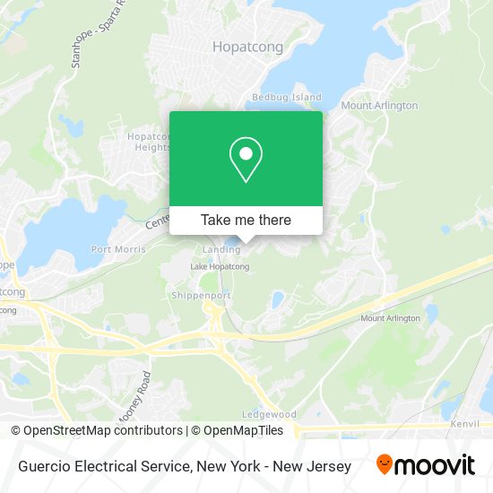 Guercio Electrical Service map