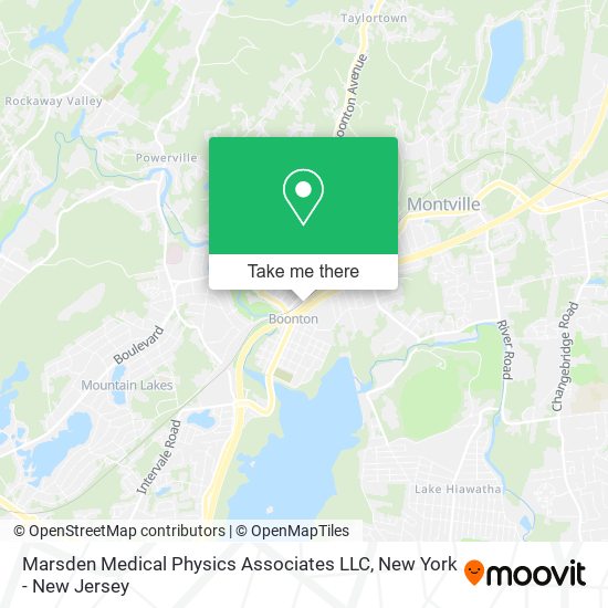 Marsden Medical Physics Associates LLC map
