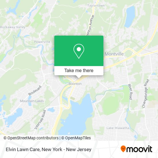 Mapa de Elvin Lawn Care