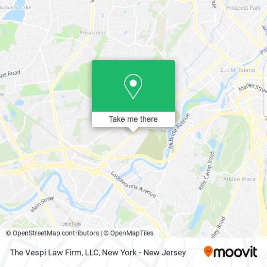 The Vespi Law Firm, LLC map