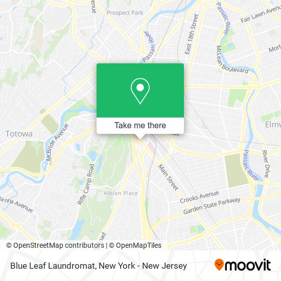 Blue Leaf Laundromat map