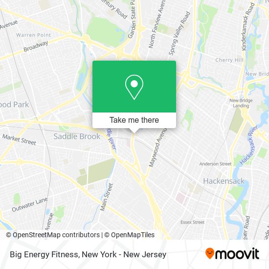 Big Energy Fitness map