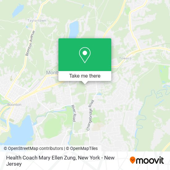 Mapa de Health Coach Mary Ellen Zung