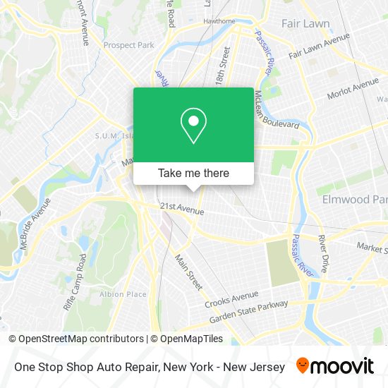 One Stop Shop Auto Repair map