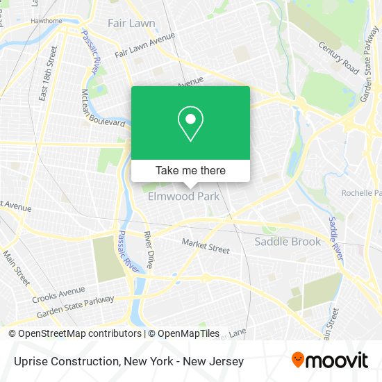 Uprise Construction map