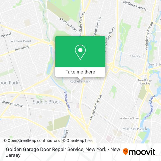 Mapa de Golden Garage Door Repair Service