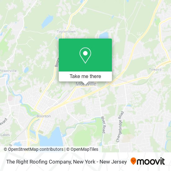 The Right Roofing Company map