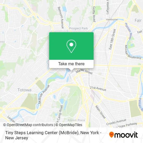 Tiny Steps Learning Center (McBride) map