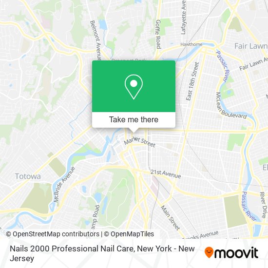 Nails 2000 Professional Nail Care map