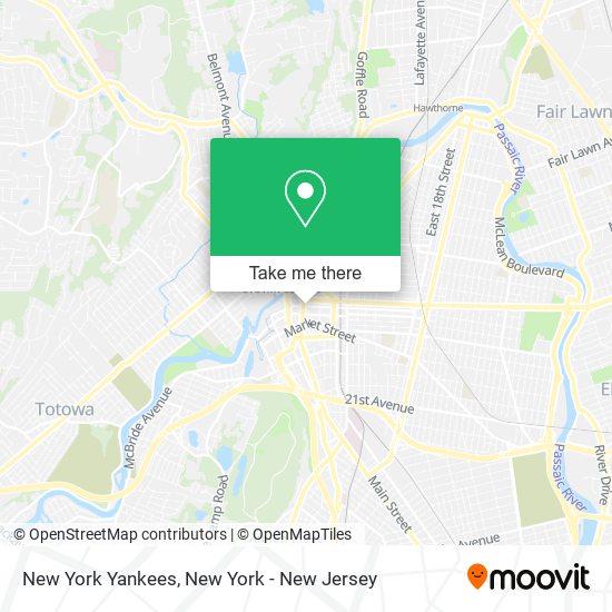 Mapa de New York Yankees