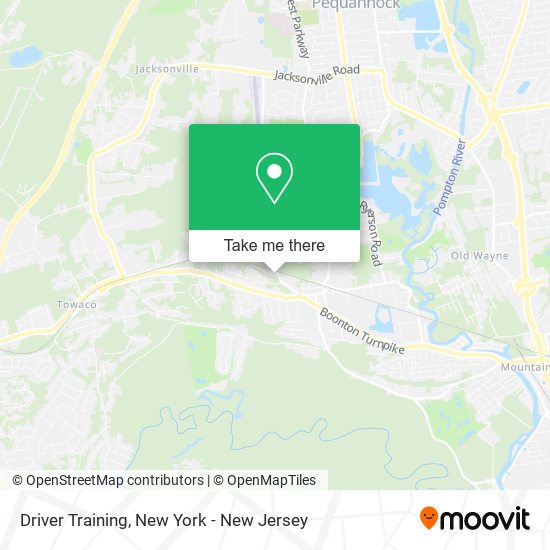 Driver Training map