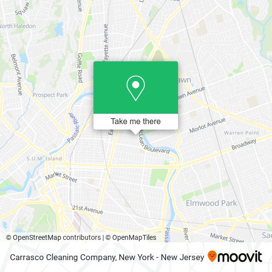 Mapa de Carrasco Cleaning Company