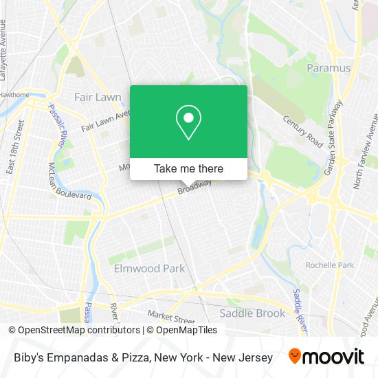 Mapa de Biby's Empanadas & Pizza