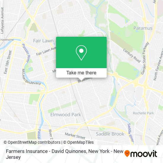 Mapa de Farmers Insurance - David Quinones