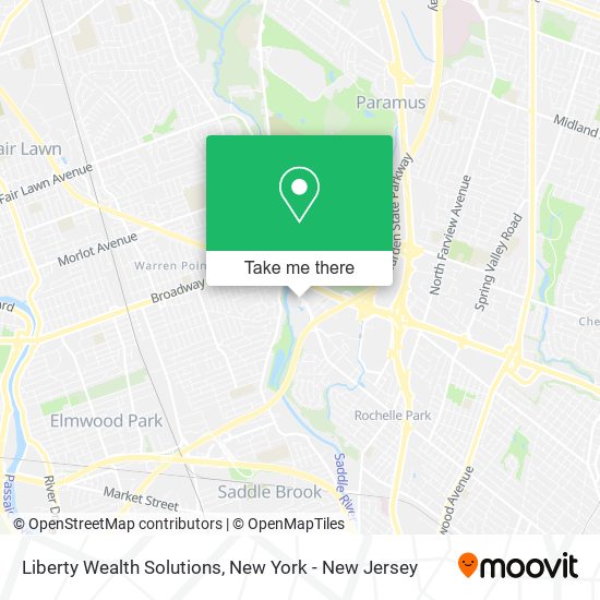 Liberty Wealth Solutions map