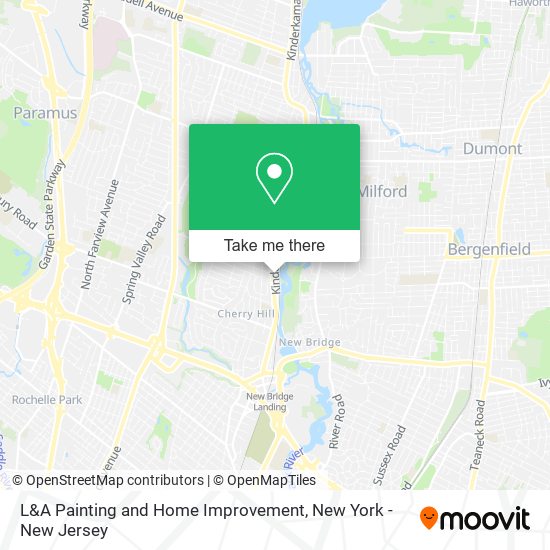 L&A Painting and Home Improvement map
