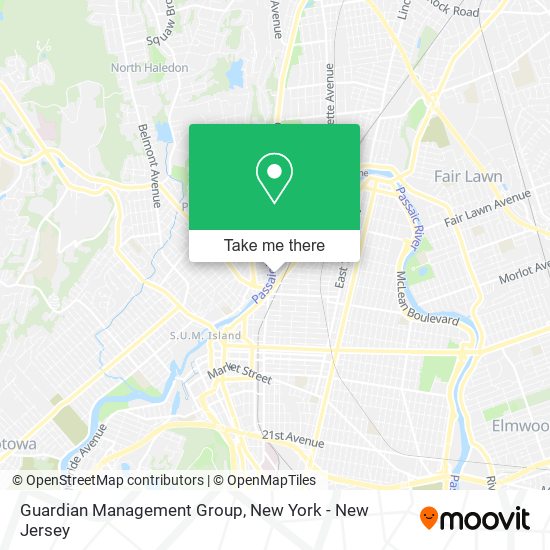 Guardian Management Group map