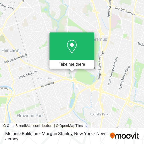 Mapa de Melanie Balikjian - Morgan Stanley
