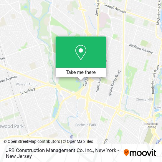 JRB Construction Management Co. Inc. map