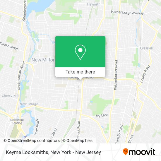 Keyme Locksmiths map