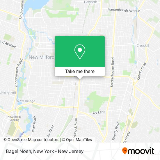 Bagel Nosh map