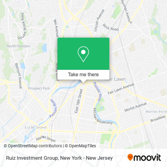 Ruiz Investment Group map