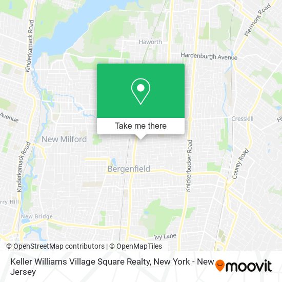 Mapa de Keller Williams Village Square Realty