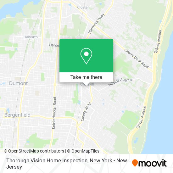 Thorough Vision Home Inspection map
