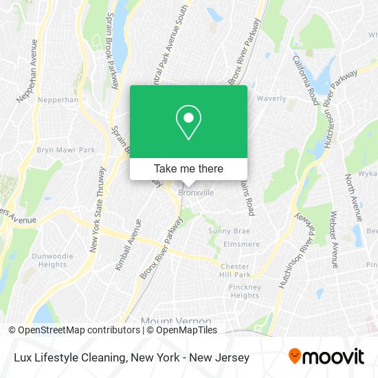 Lux Lifestyle Cleaning map