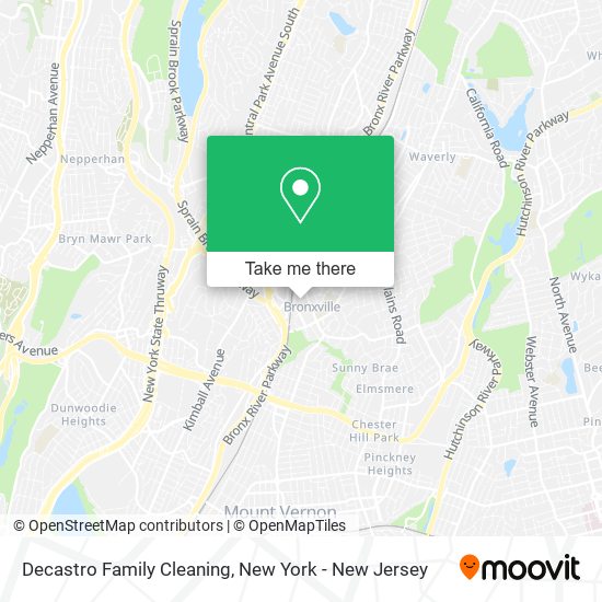 Decastro Family Cleaning map