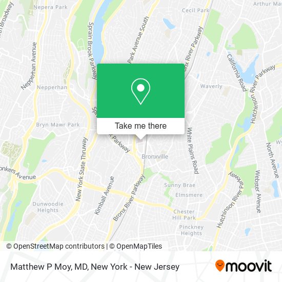 Matthew P Moy, MD map