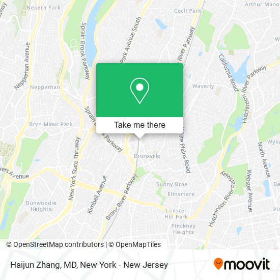 Mapa de Haijun Zhang, MD