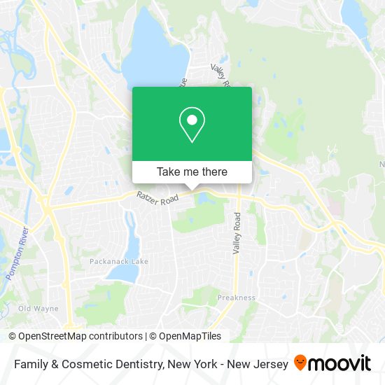 Family & Cosmetic Dentistry map