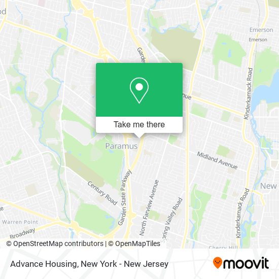 Advance Housing map