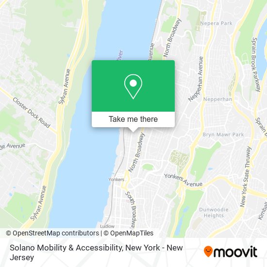Mapa de Solano Mobility & Accessibility