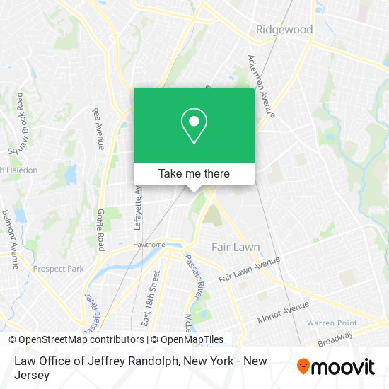 Law Office of Jeffrey Randolph map