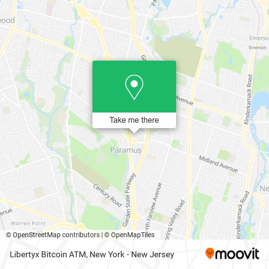 Libertyx Bitcoin ATM map