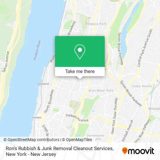 Ron's Rubbish & Junk Removal Cleanout Services map