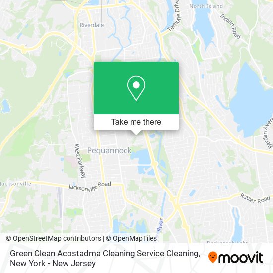 Mapa de Green Clean Acostadma Cleaning Service Cleaning